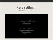 Tablet Screenshot of coreywilmot.com